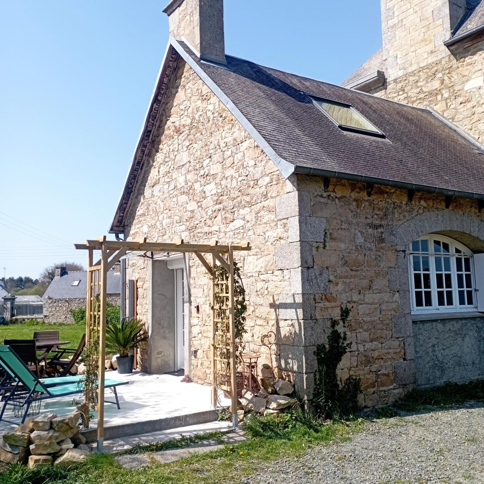 Cottage 3 Etoiles A 25 Mn De La Cote De Granit Rose Bégard 外观 照片