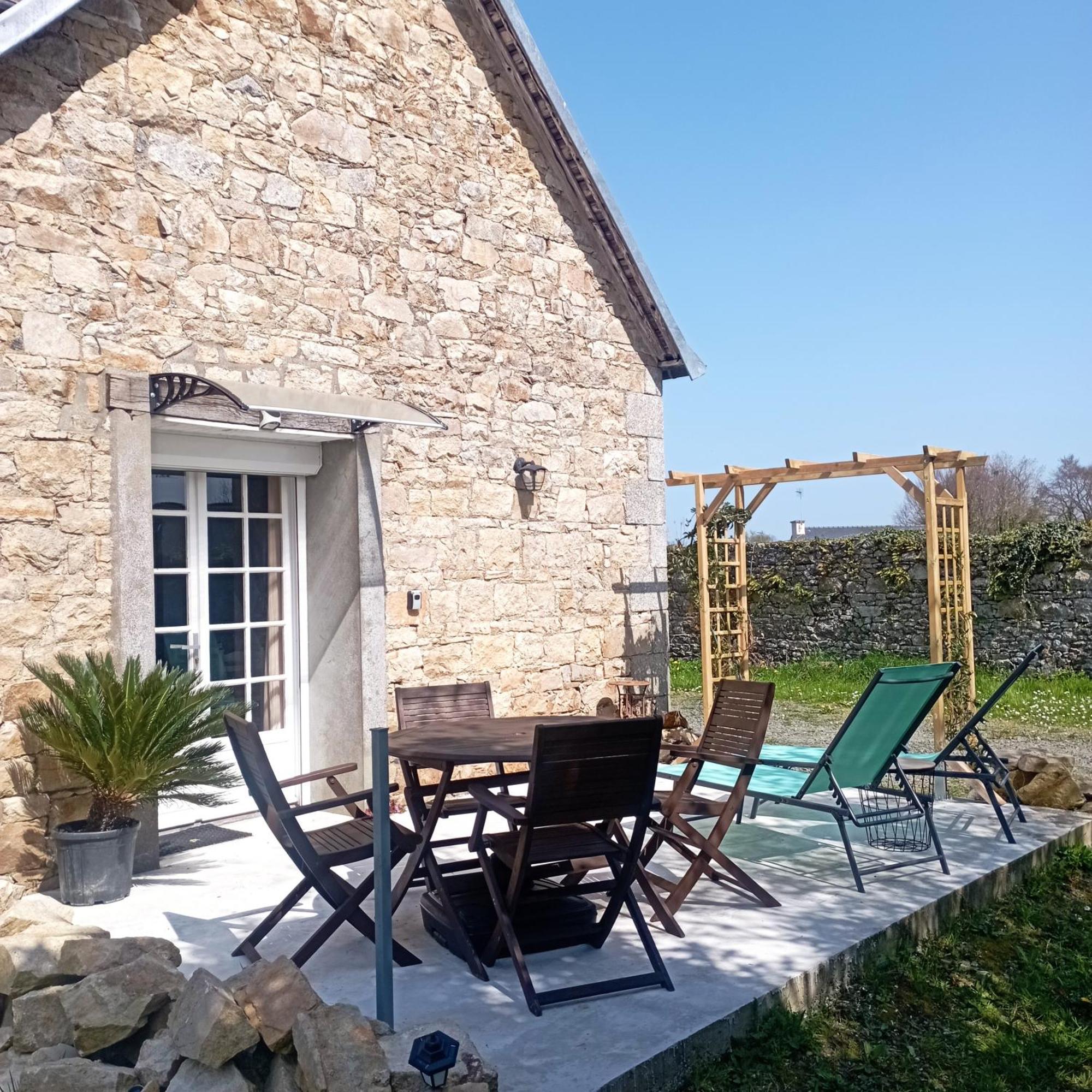 Cottage 3 Etoiles A 25 Mn De La Cote De Granit Rose Bégard 外观 照片